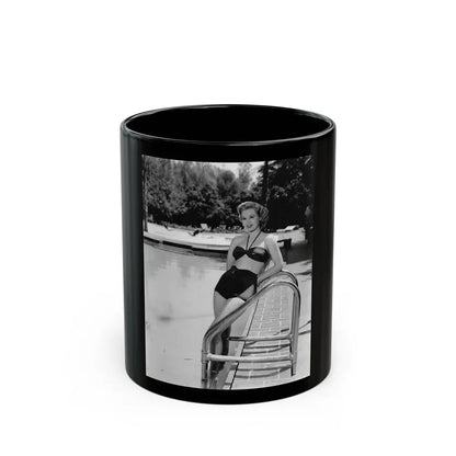 Virginia Mayo #276 (Vintage Female Icon) Black Coffee Mug 11oz - Go Mug Yourself