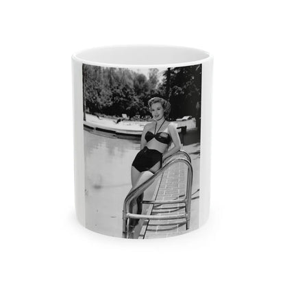 Virginia Mayo #276 (Vintage Female Icon) White Coffee Mug-11oz-Go Mug Yourself