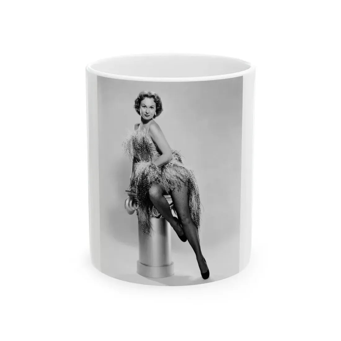 Virginia Mayo #279 (Vintage Female Icon) White Coffee Mug 11oz - Go Mug Yourself