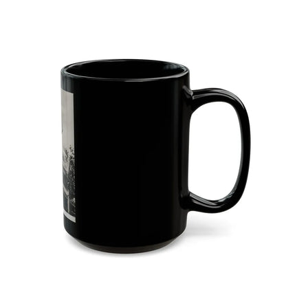 Virginia Mayo #282 (Vintage Female Icon) Black Coffee Mug-Go Mug Yourself