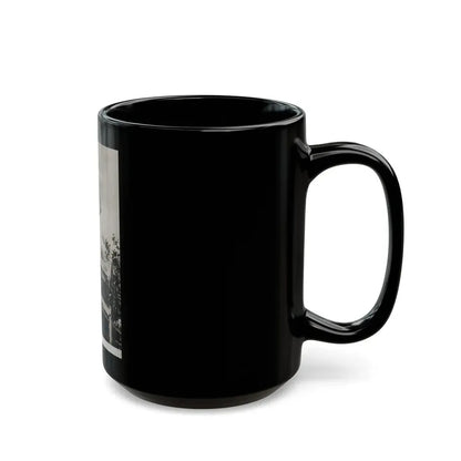 Virginia Mayo #282 (Vintage Female Icon) Black Coffee Mug - Go Mug Yourself