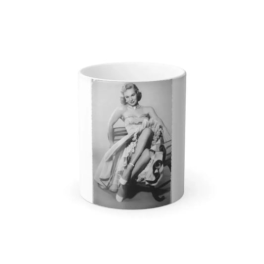 Virginia Mayo #284 (Vintage Female Icon) Color Changing Mug 11oz 11oz - Go Mug Yourself