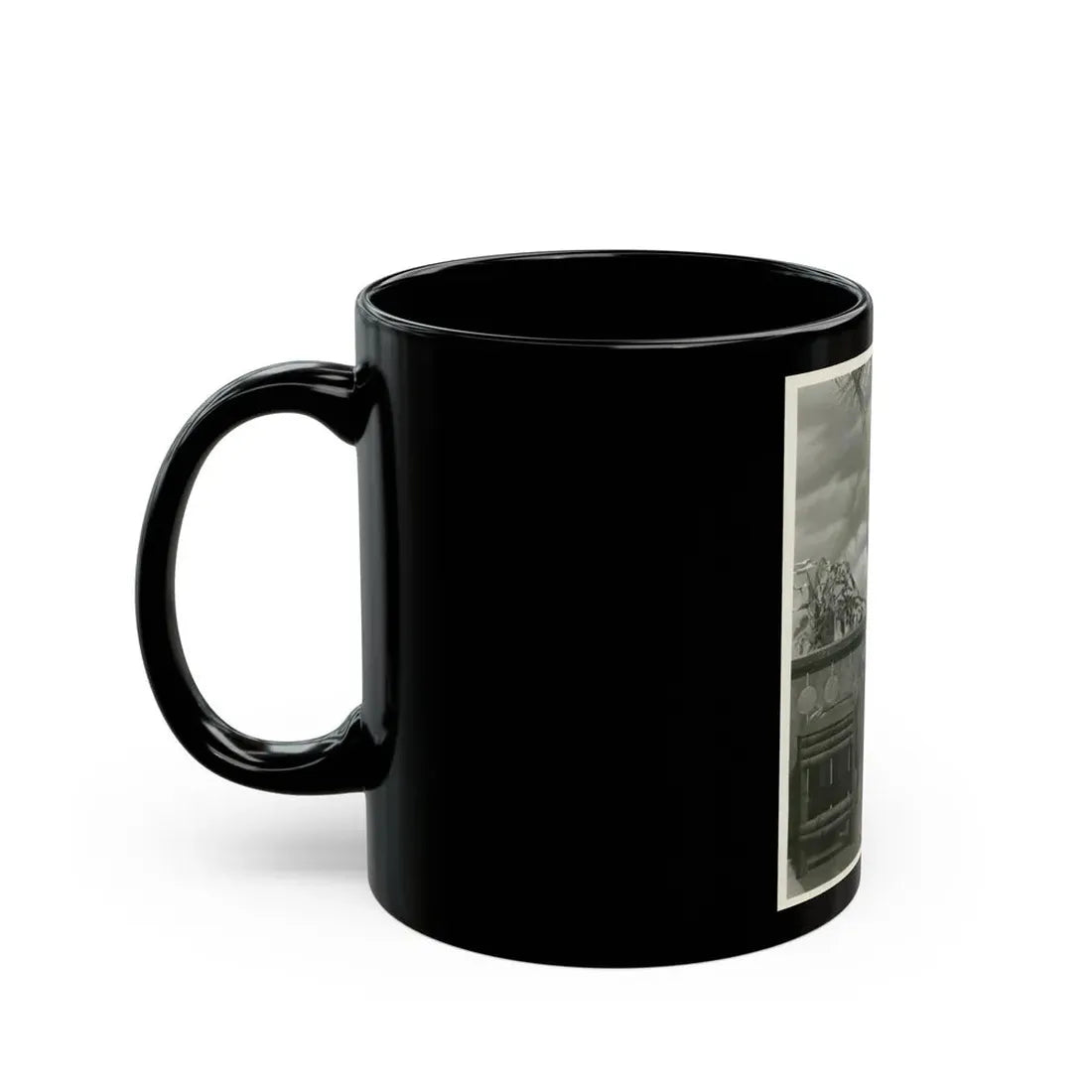 Virginia Mayo #2881 (Vintage Female Icon) Black Coffee Mug - Go Mug Yourself