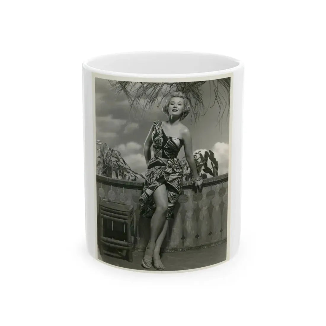Virginia Mayo #2881 (Vintage Female Icon) White Coffee Mug 11oz - Go Mug Yourself