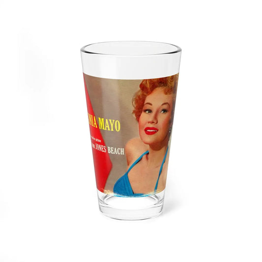 Virginia Mayo #42 - Movie Add (Vintage Female Icon) Pint Glass 16oz 16oz - Go Mug Yourself