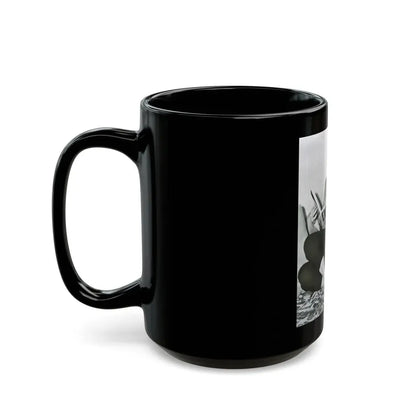 Virginia Mayo #47 (Vintage Female Icon) Black Coffee Mug - Go Mug Yourself