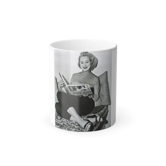Virginia Mayo #47 (Vintage Female Icons) Color Changing Mug 11oz-11oz-Go Mug Yourself