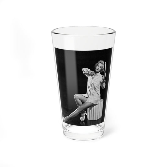 Virginia Mayo #56 (Vintage Female Icon) Pint Glass 16oz-16oz-Go Mug Yourself