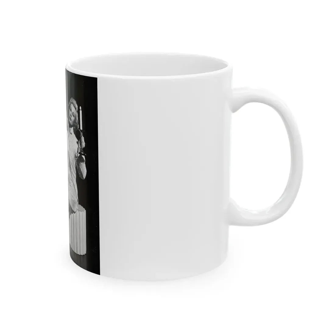 Virginia Mayo #56 (Vintage Female Icon) White Coffee Mug - Go Mug Yourself