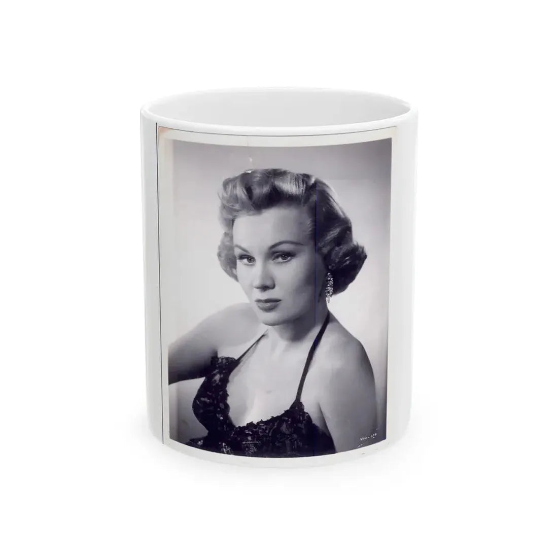 Virginia Mayo #58 (Vintage Female Icon) White Coffee Mug 11oz - Go Mug Yourself