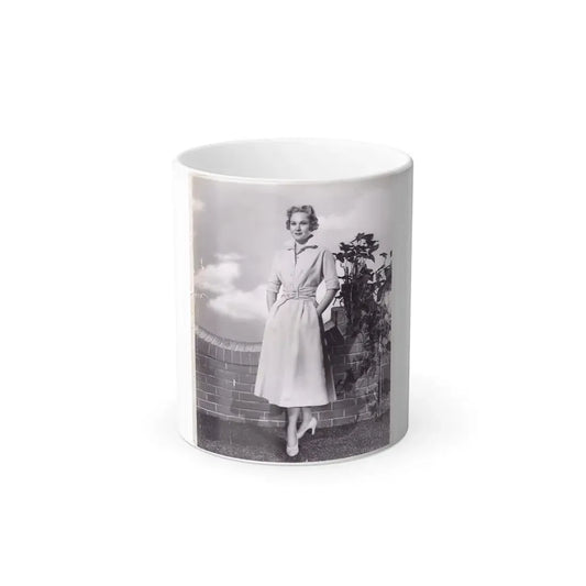 Virginia Mayo #66 (Vintage Female Icon) Color Changing Mug 11oz 11oz - Go Mug Yourself