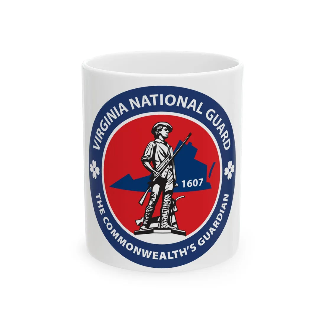 Virginia National Guard - White Coffee Mug 11oz - Go Mug Yourself
