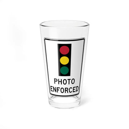 Virginia R10-18a (Virginia) (Road Sign) Pint Glass 16oz 16oz - Go Mug Yourself