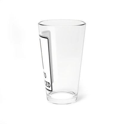 Virginia R10-18a (Virginia) (Road Sign) Pint Glss 16oz - Go Mug Yourself