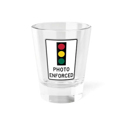 Virginia R10-18a (Virginia) (Road Sign) Shot Glass 1.5oz 1.5oz - Go Mug Yourself