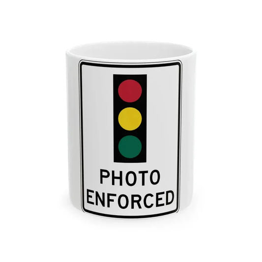 Virginia R10-18a (Virginia) (Road Sign) White Coffee Mug 11oz - Go Mug Yourself