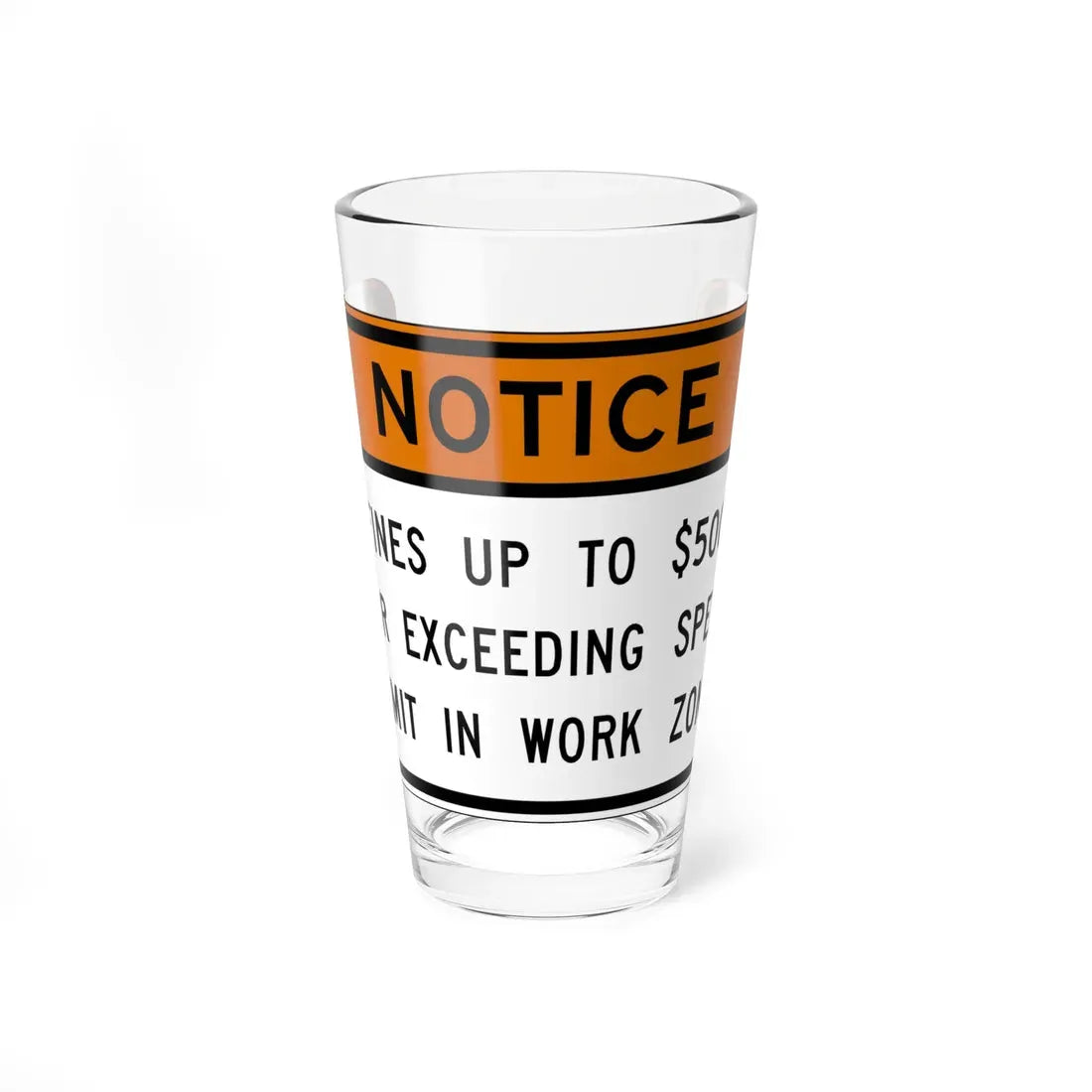 Virginia R2-V1 (Virginia) (Road Sign) Pint Glass 16oz 16oz - Go Mug Yourself