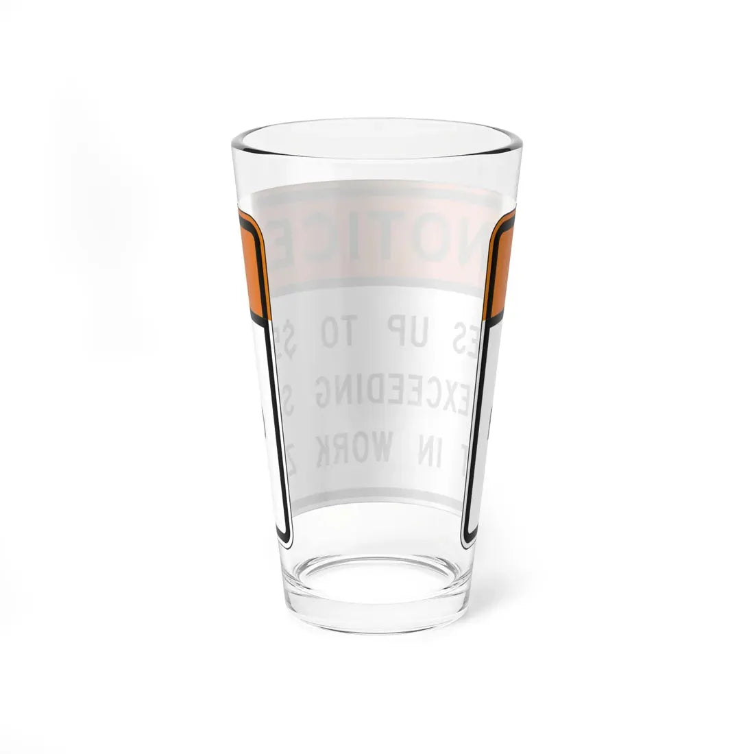 Virginia R2-V1 (Virginia) (Road Sign) Pint Glass 16oz - Go Mug Yourself