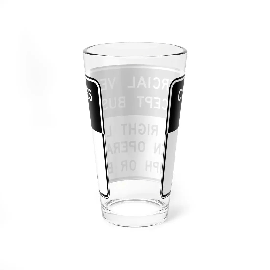 Virginia R4-V1 (Virginia) (Road Sign) Pint Glass 16oz - Go Mug Yourself