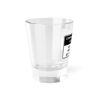 Virginia R4-V1 (Virginia) (Road Sign) Shot Glass 1.5oz - Go Mug Yourself