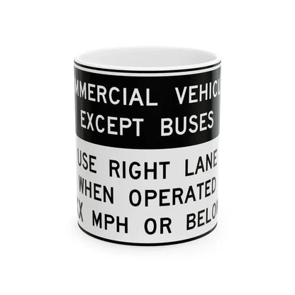 Virginia R4-V1 (Virginia) (Road Sign) White Coffee Mug 11oz - Go Mug Yourself