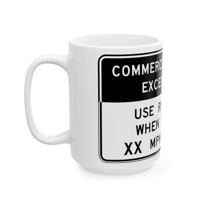 Virginia R4-V1 (Virginia) (Road Sign) White Coffee Mug - Go Mug Yourself