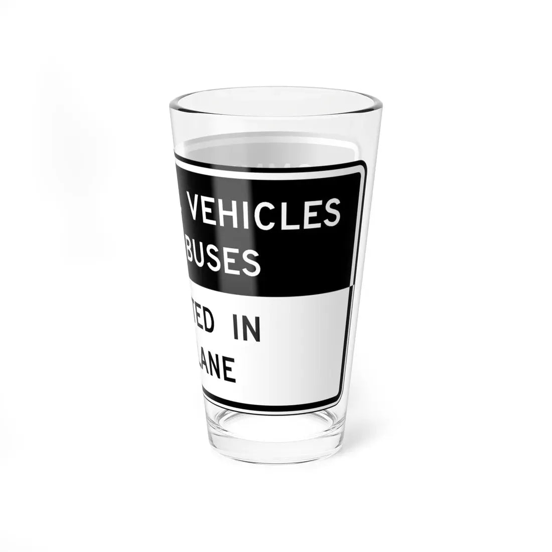 Virginia R4-V2 (Virginia) (Road Sign) Pint Glass 16oz - Go Mug Yourself