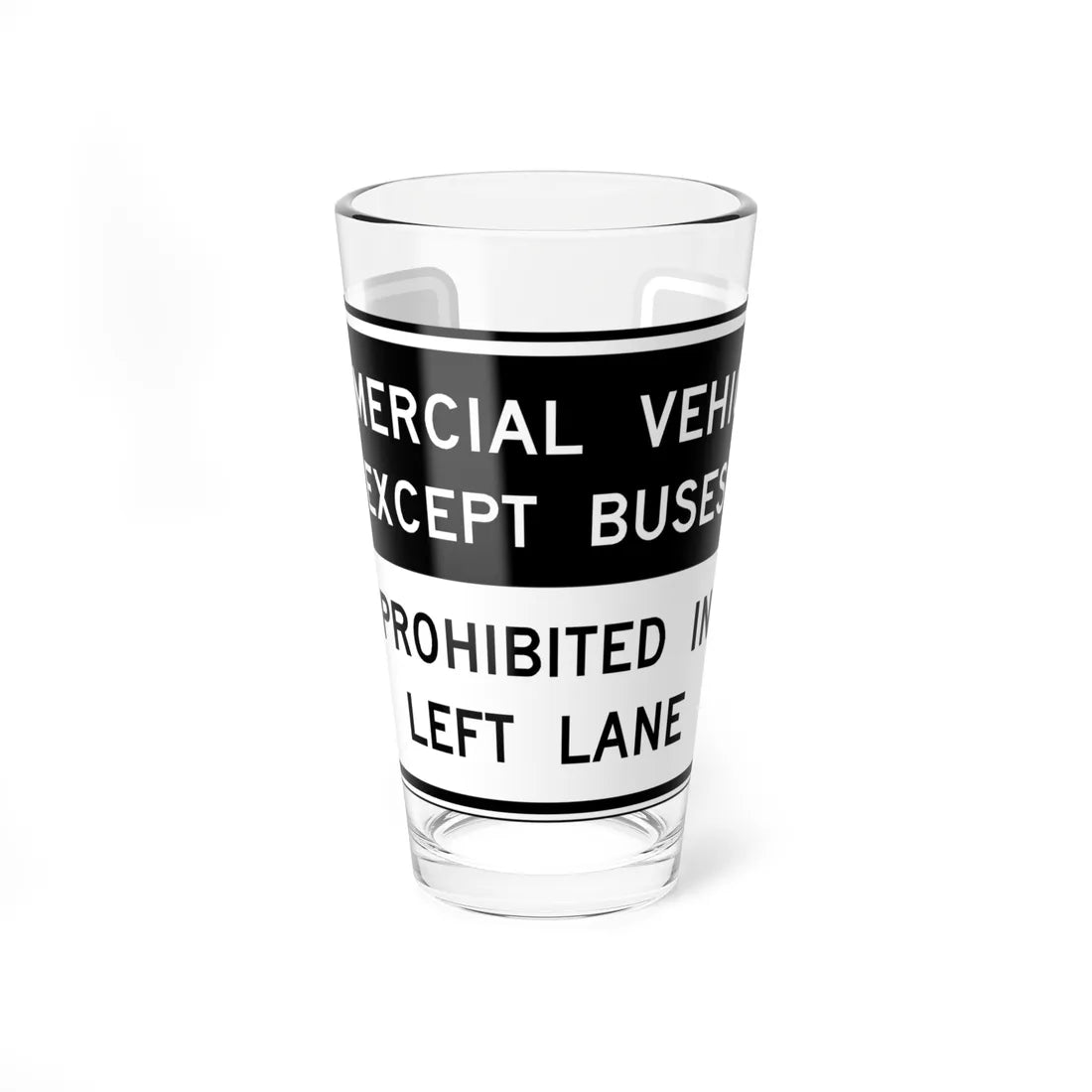 Virginia R4-V2 (Virginia) (Road Sign) Pint Glss 16oz 16oz - Go Mug Yourself