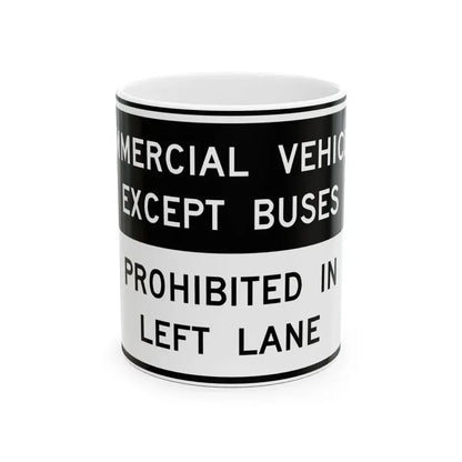 Virginia R4-V2 (Virginia) (Road Sign) White Coffee Mug 11oz - Go Mug Yourself