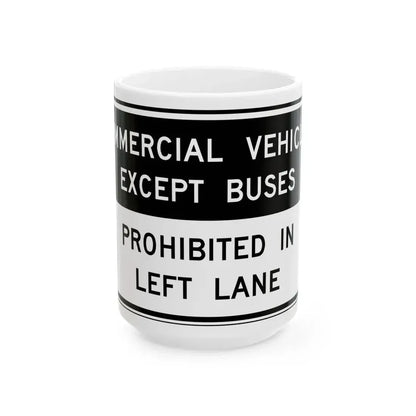 Virginia R4-V2 (Virginia) (Road Sign) White Coffee Mug 15oz - Go Mug Yourself