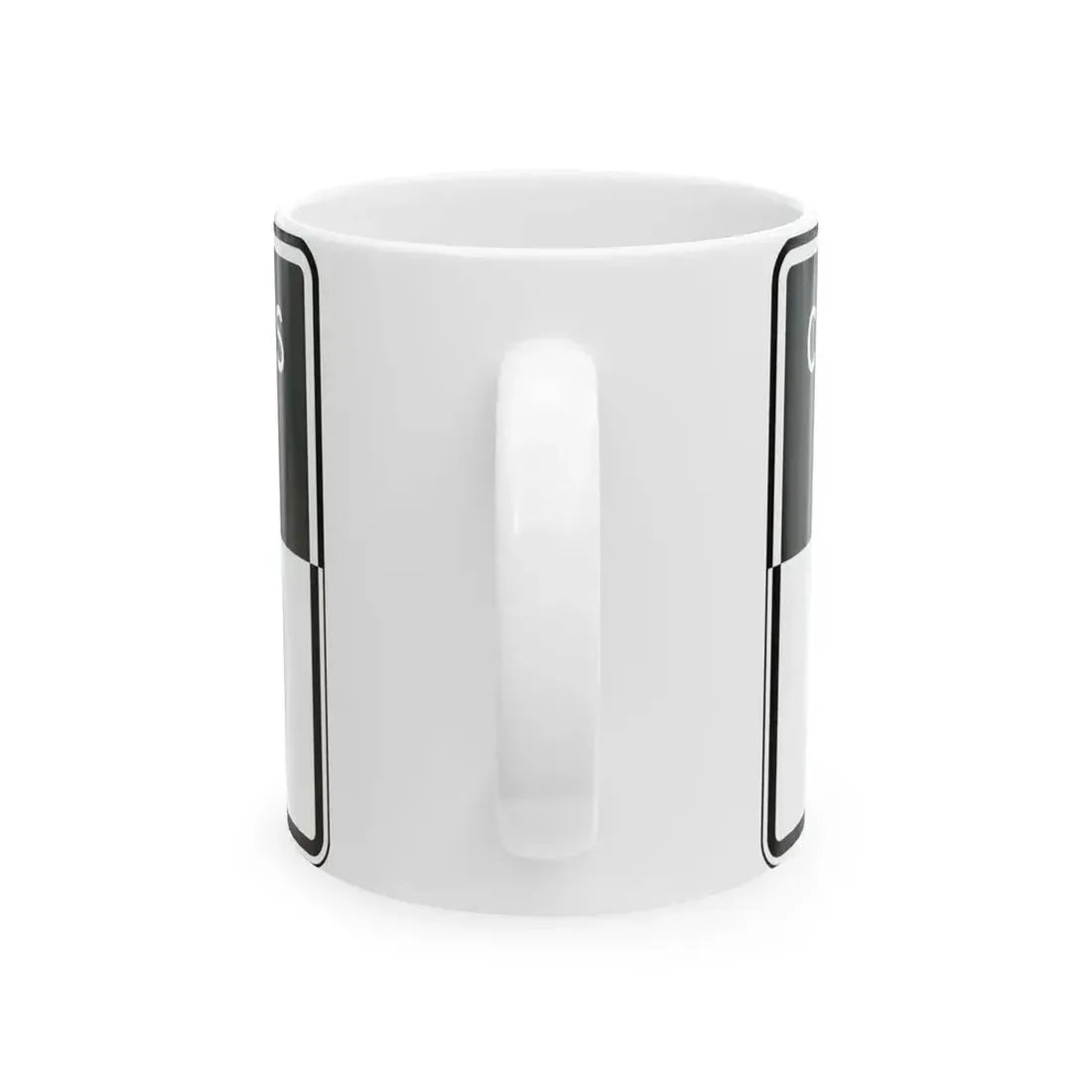 Virginia R4-V2 (Virginia) (Road Sign) White Coffee Mug - Go Mug Yourself