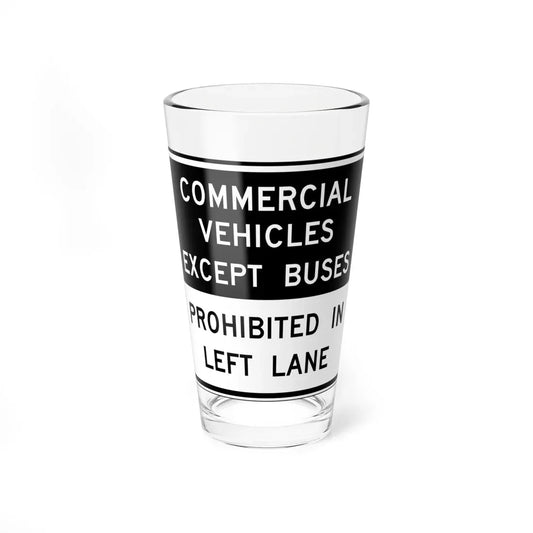 Virginia R4-V2a (Virginia) (Road Sign) Pint Glass 16oz 16oz - Go Mug Yourself