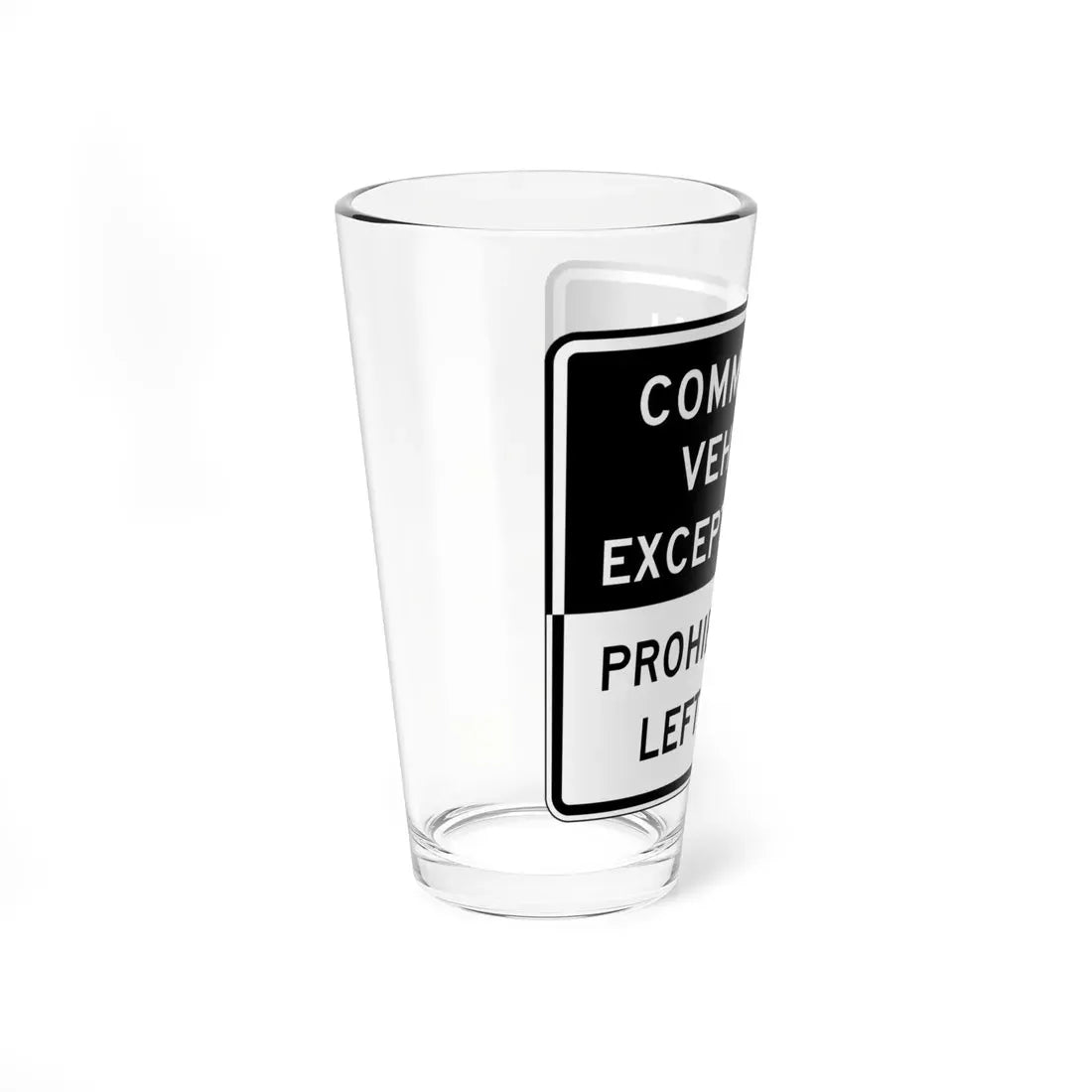 Virginia R4-V2a (Virginia) (Road Sign) Pint Glass 16oz - Go Mug Yourself
