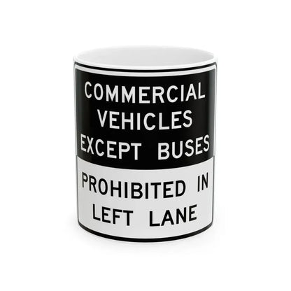 Virginia R4-V2a (Virginia) (Road Sign) White Coffee Mug 11oz - Go Mug Yourself