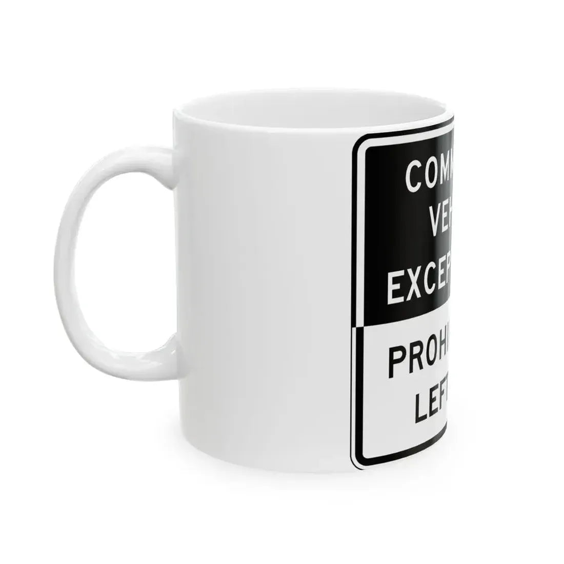 Virginia R4-V2a (Virginia) (Road Sign) White Coffee Mug - Go Mug Yourself