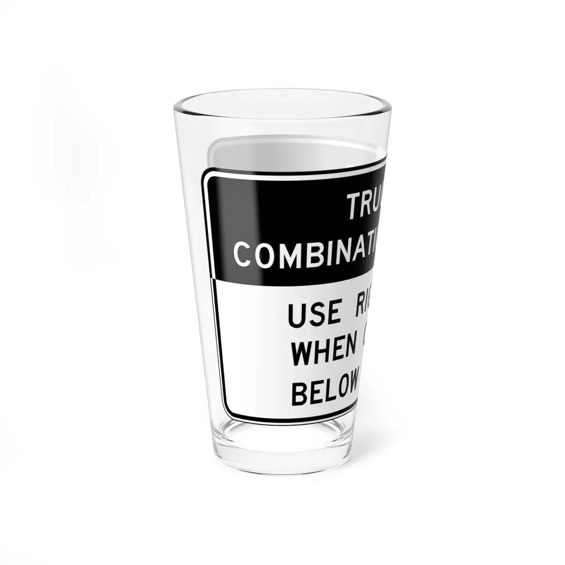 Virginia R4-V4 (Virginia) (Road Sign) Pint Glass 16oz - Go Mug Yourself