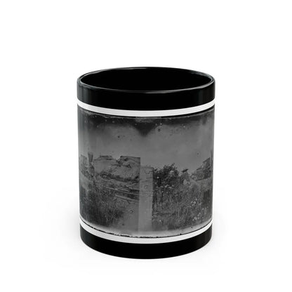 Virginia. Locomotive On The Orange & Alexandria Railroad (U.S. Civil War) Black Coffee Mug-11oz-Go Mug Yourself