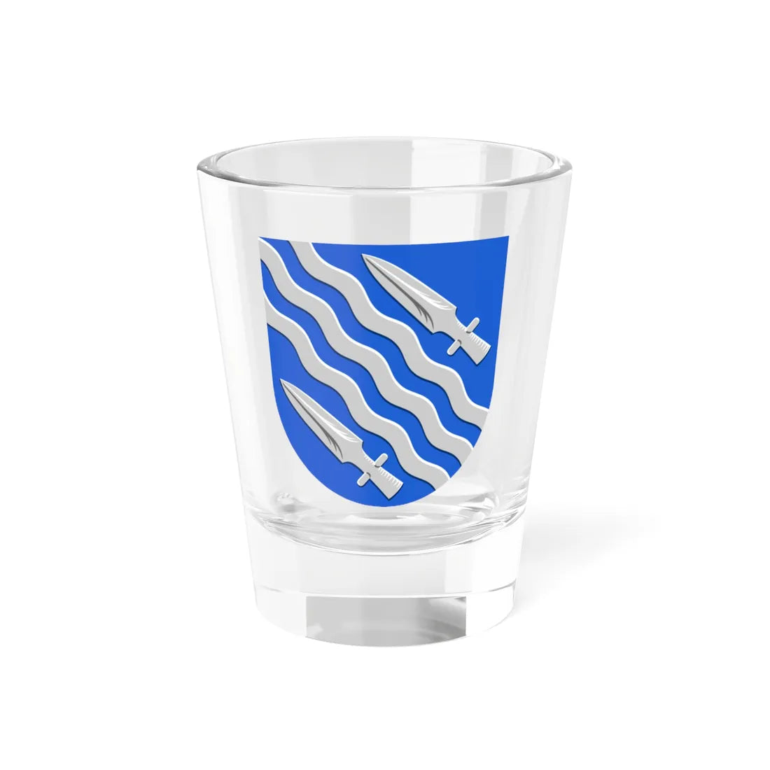 Virrat.vaakuna (Finland) (Coat of Arms) Shot Glass 1.5oz 1.5oz - Go Mug Yourself