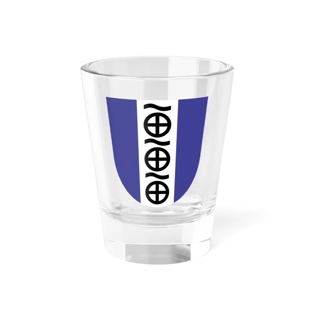 Viru-Nigula valla vapp (Estonia) (Coat of Arms) Shot Glass 1.5oz 1.5oz - Go Mug Yourself