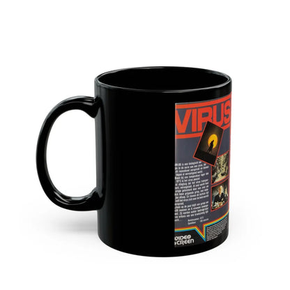 VIRUS (VHS COVER) - Black Coffee Mug-Go Mug Yourself