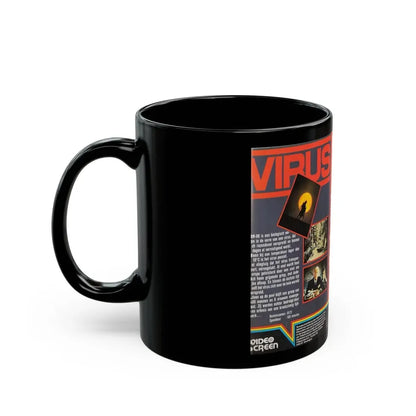 VIRUS (VHS COVER) - Black Coffee Mug - Go Mug Yourself