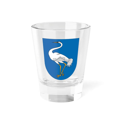 Visaginas COA (Lithuania) (Coat of Arms) Shot Glass 1.5oz 1.5oz - Go Mug Yourself
