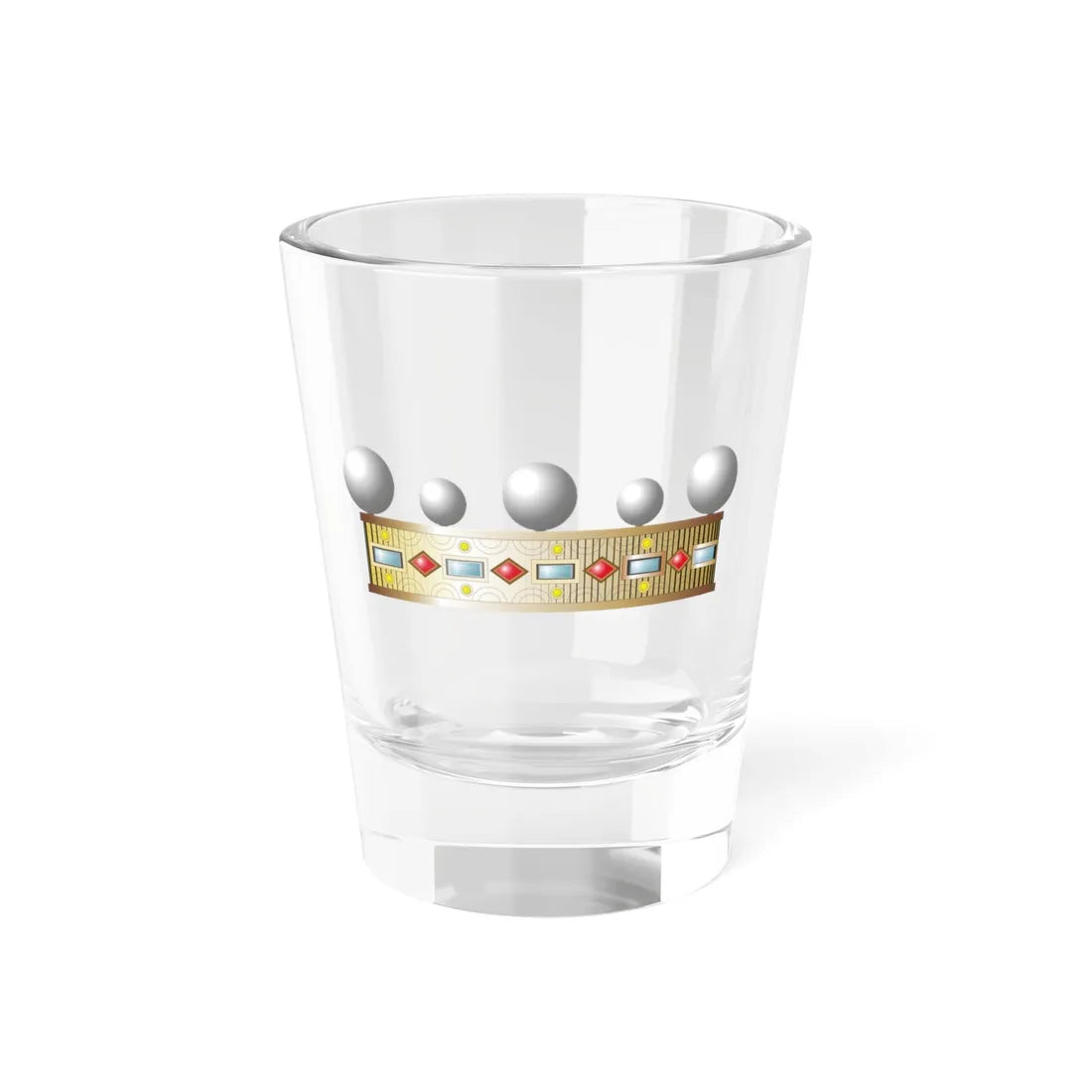 Visconte (Italy) (Coat of Arms) Shot Glass 1.5oz 1.5oz - Go Mug Yourself
