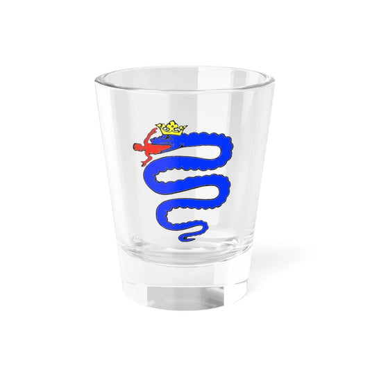 Visconti biscione (Italy) (Coat of Arms) Shot Glass 1.5oz 1.5oz - Go Mug Yourself
