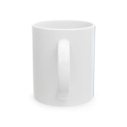 Vise flag 1 (Belgium) White Coffee Mug - Go Mug Yourself