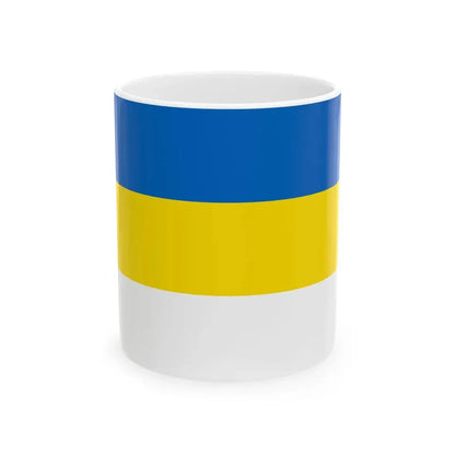 Vise flag 2 (Belgium) White Coffee Mug 11oz - Go Mug Yourself