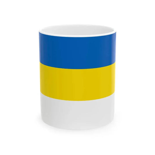 Vise flag 2 (Belgium) White Coffee Mug 11oz - Go Mug Yourself