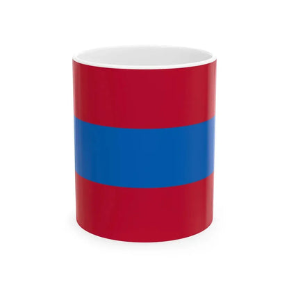 Vise flag 3 (Belgium) White Coffee Mug 11oz - Go Mug Yourself