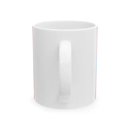 Vise flag 3 (Belgium) White Coffee Mug - Go Mug Yourself