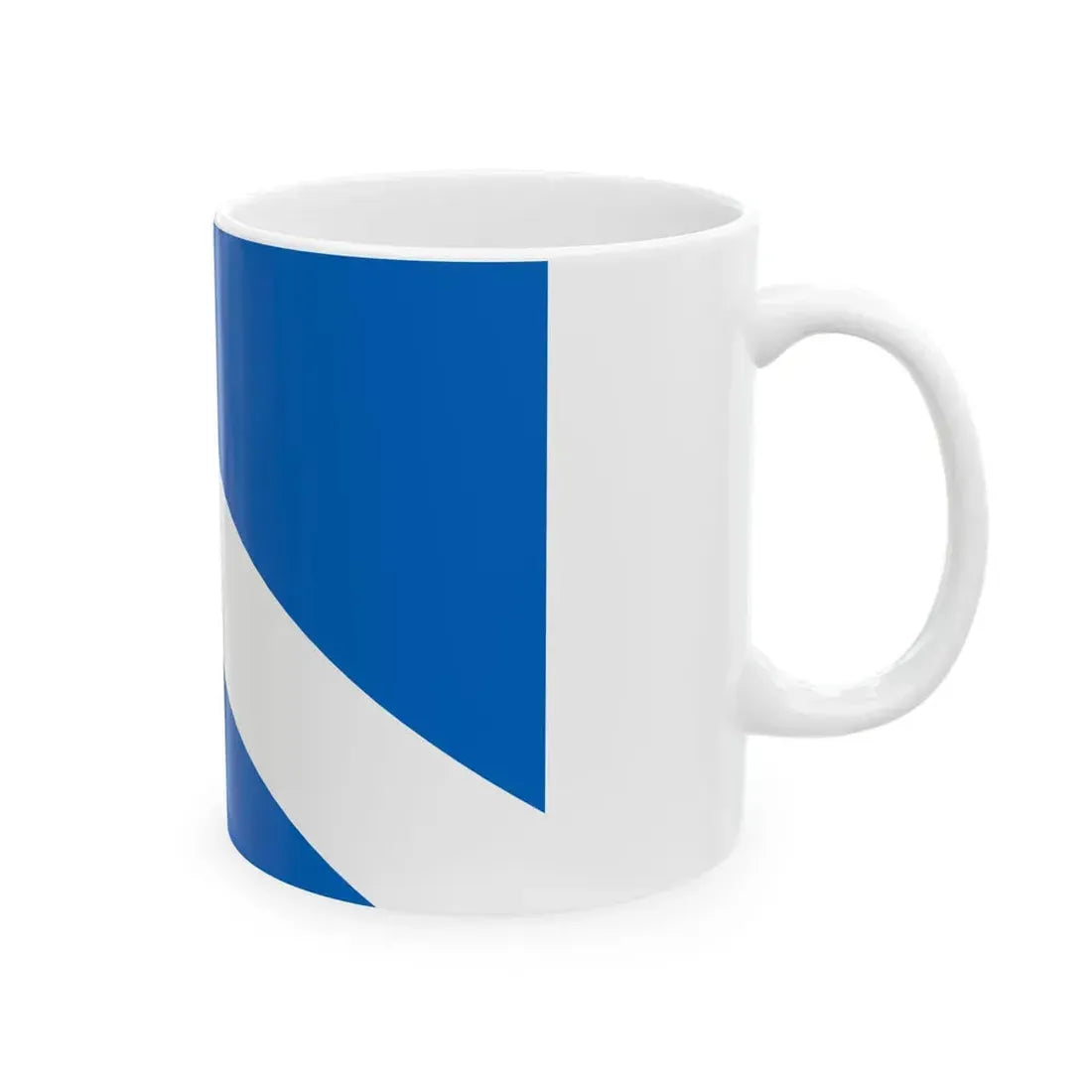 Vise flag 4 (Belgium) White Coffee Mug - Go Mug Yourself